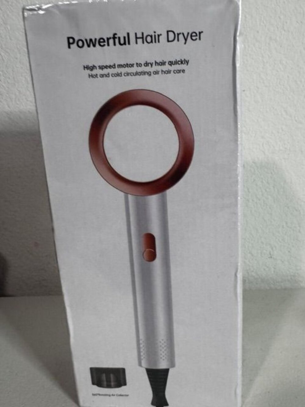 NIB Travel Hair Dryer 220V Foreign Voltage Only - Purple or Rose Gold